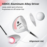 Tangkula Driver Golf Club for Women 460CC, Single Golf Club for Right Handed Golfers