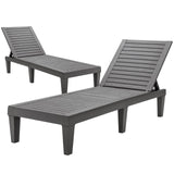 Tangkula Outdoor Chaise Lounge Chair