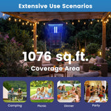 Tangkula Bug Zapper Outdoor Mosquito Killer Fly Traps with 3 Adjustable Lighting Modes