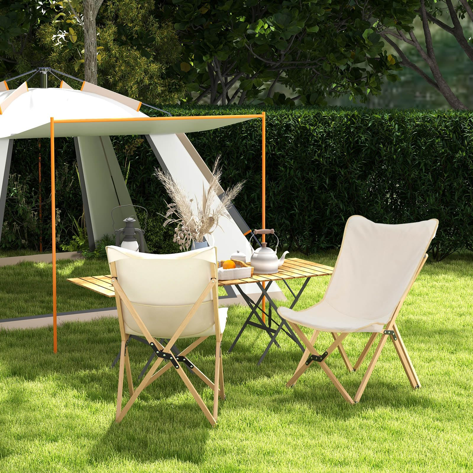 Lounge Chair Outdoor Camping Chairs With Canopy Kids Camping Chair