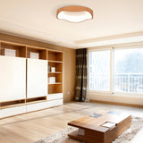 Tangkula Round LED Flush Mount Ceiling Light
