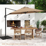 Tangkula 9 FT Cantilever Patio Umbrella