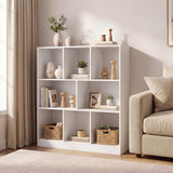 Tangkula 8-Cube Bookcase Modern Cubby Bookshelf