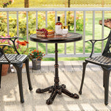 Tangkula 24" Round Patio Dining Table