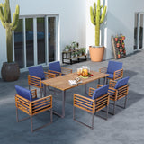 Tangkula Patio Dining Chairs Set of 6