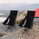 Tangkula Portable High Back Camping Chairs