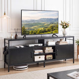 Tangkula Industrial TV Stand for TVs up to 65”