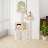 Tangkula 48 Inch Multi Level Cat Tower with Sisal Scratching Posts