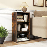 Tangkula 3-Cube Bookcase Floor Standing Open Bookshelf w/7-Position Adjustable Shelf