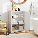 Tangkula Bathroom Floor Storage Cabinet for Living Room