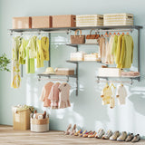 Tangkula 4 to 8 FT Custom Closet System