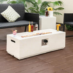 50,000 BTU Propane Fire Pit Table Set - Tangkula