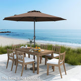 Tangkula 8.5 FT Outdoor Patio Umbrella