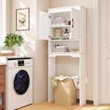 Tangkula Over Toilet Space Saver Bathroom Organizer with Storage Cabinet