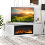 Tangkula Fireplace TV Stand for TVs up to 80"