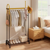 Tangkula Heavy Duty Clothes Rack | Freestanding Clothing Rack with Double Hanging Rods
