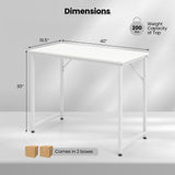 Tangkula Conference Tables, Rectangular Meeting Room Table with Adjustable Foot Pads, Seminar Table for School or College