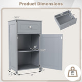 Tangkula Small Bathroom Cabinet for Small Spaces