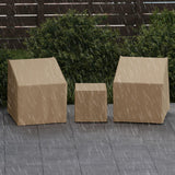Tangkula Patio Furniture Covers 3 Piece Set