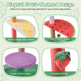 Tangkula Fruit Cat Tree with Scratching Posts