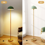 Tangkula 64”H Tall Standing Lamp with Adjustable Lamp Head and Foot Switch
