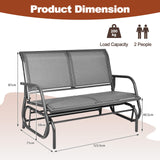 2-Person Patio Glider - Tangkula