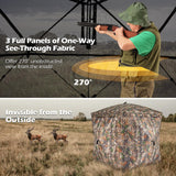 Tangkula 270° See Through Hunting Blind