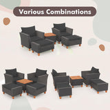 Tangkula 5 Pieces Patio Furniture Set