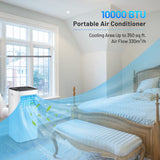 Portable Air Conditioner, 10000BTU 4-in-1 Air Conditioner Cooling for Room