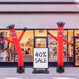 Tangkula 7 FT Inflatable Puppet Tube Man with Blower