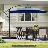 Tangkula 10 FT Patio Offset Umbrella