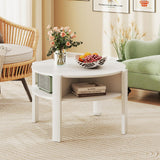 Tangkula Round Coffee Table