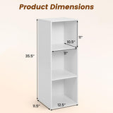 Tangkula 3-Cube Floor Bookcase (1/2)