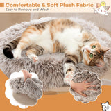Tangkula Solid Wood Cat Tree for Indoor Kittens