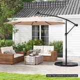 Tangkula 4-Piece Patio Umbrella Base