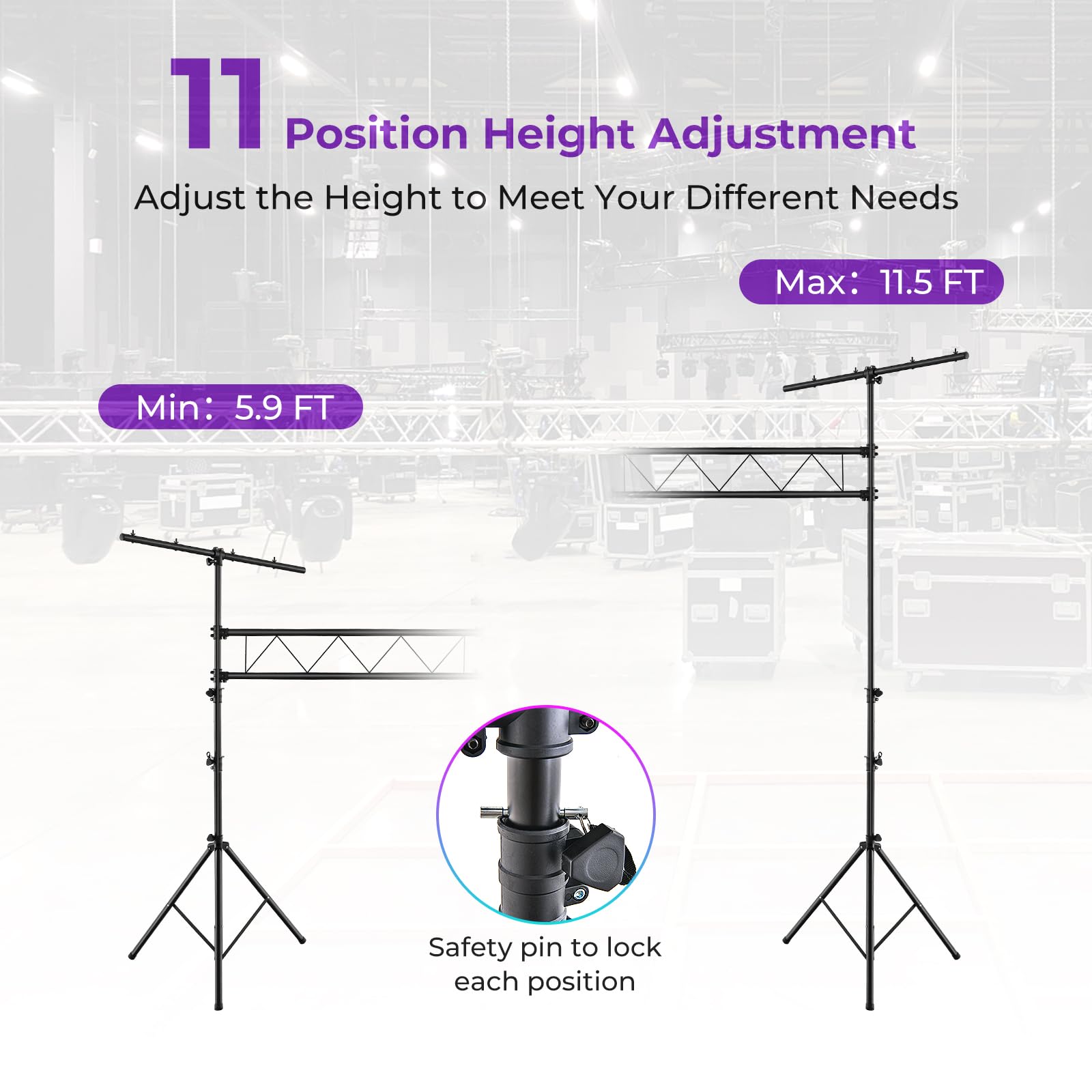 Stage Lighting Stand - Tangkula