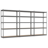 Tangkula 5-Tier Heavy Duty Garage Shelving Unit 2200 LBS Metal Storage Organizer Rack