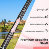 Tangkula #7 Iron Single Golf Club for Women, Head Cover for Right Handed Golfers, 36.5 Inch