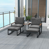 Tangkula 5 Pieces Patio Furniture Set