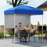 Tangkula 6x4 Ft Pop Up Canopy UPF 50+ Instant Setup Tent