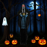 Tangkula 6.1 Ft Hanging Halloween Animatronic Decoration