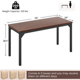 Tangkula Conference Table Set of 6