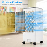 Portable Evaporative Air Cooler, 3 in 1 Swamp Cooler with Remote Control