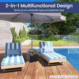Tangkula Outdoor Umbrella Base