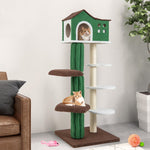 Cactus Cat Tree for Indoor Cat - Tangkula