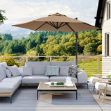 Tangkula 9 FT Cantilever Patio Umbrella
