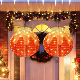 Tangkula Christmas Lighted Lantern with 80 LED Lights & Support Base