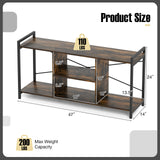 Tangkula TV Stand for 55” TVs