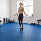Tangkula 12/24/36/48 Tiles Exercise Flooring Mats with Border