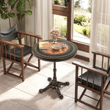 Tangkula 24" Round Patio Dining Table